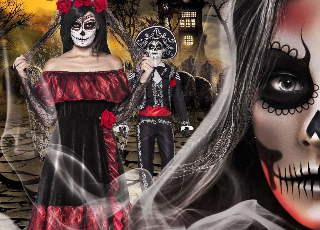 Day of the Dead costumes and accessories
