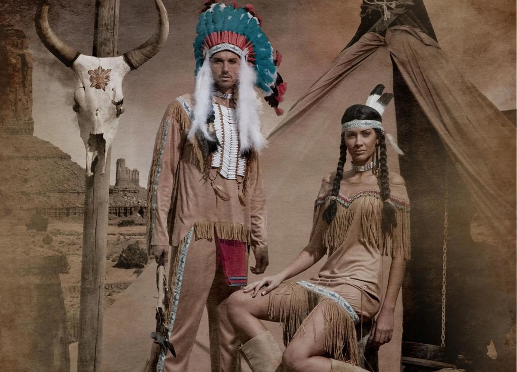 Cowboys and Indian costumes and accessories