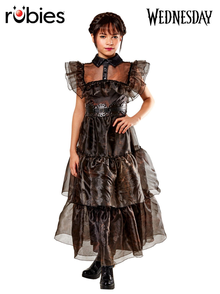 Wednesday Rave'n Child Deluxe Costume Rubies