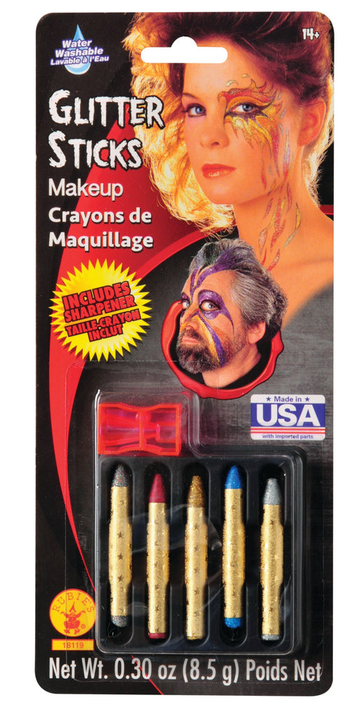 Glitter Make Up Sticks Rubies