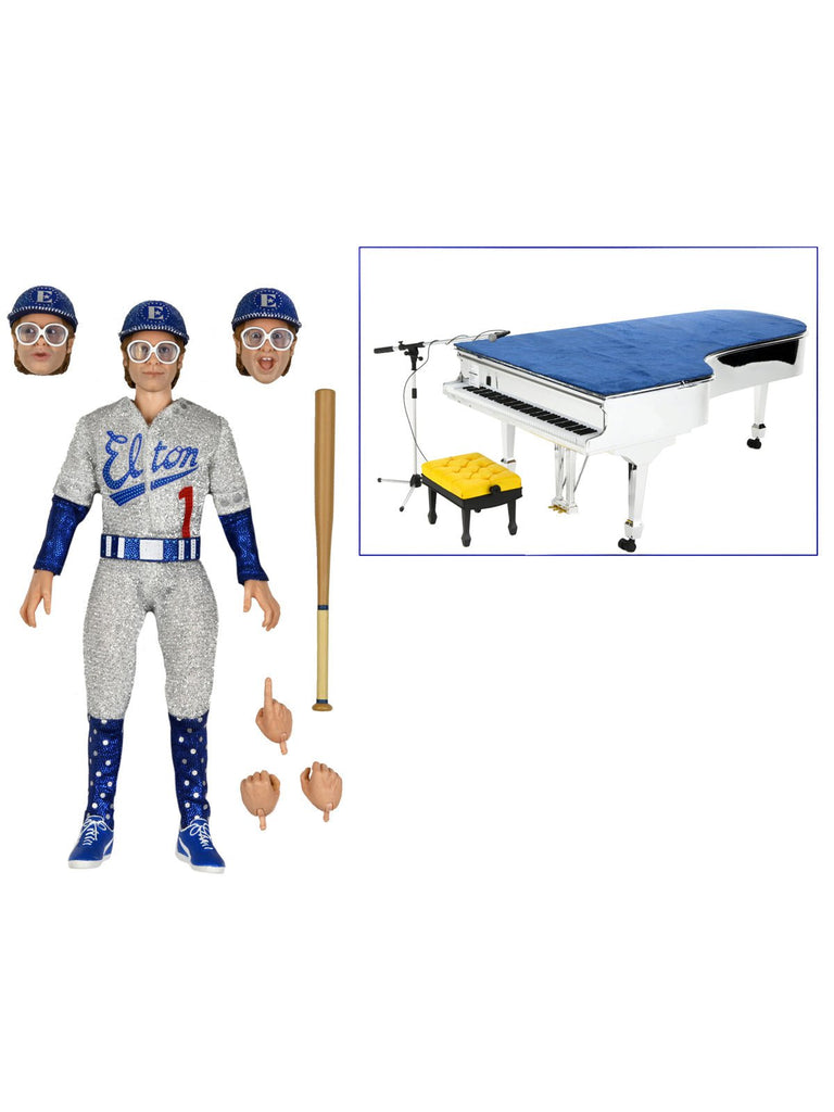 Elton John Live (1975) 8" Clothed Action Figure Neca