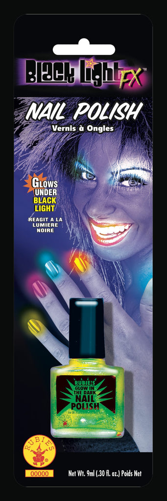 Black Lite Nail Varnish - Green Rubies