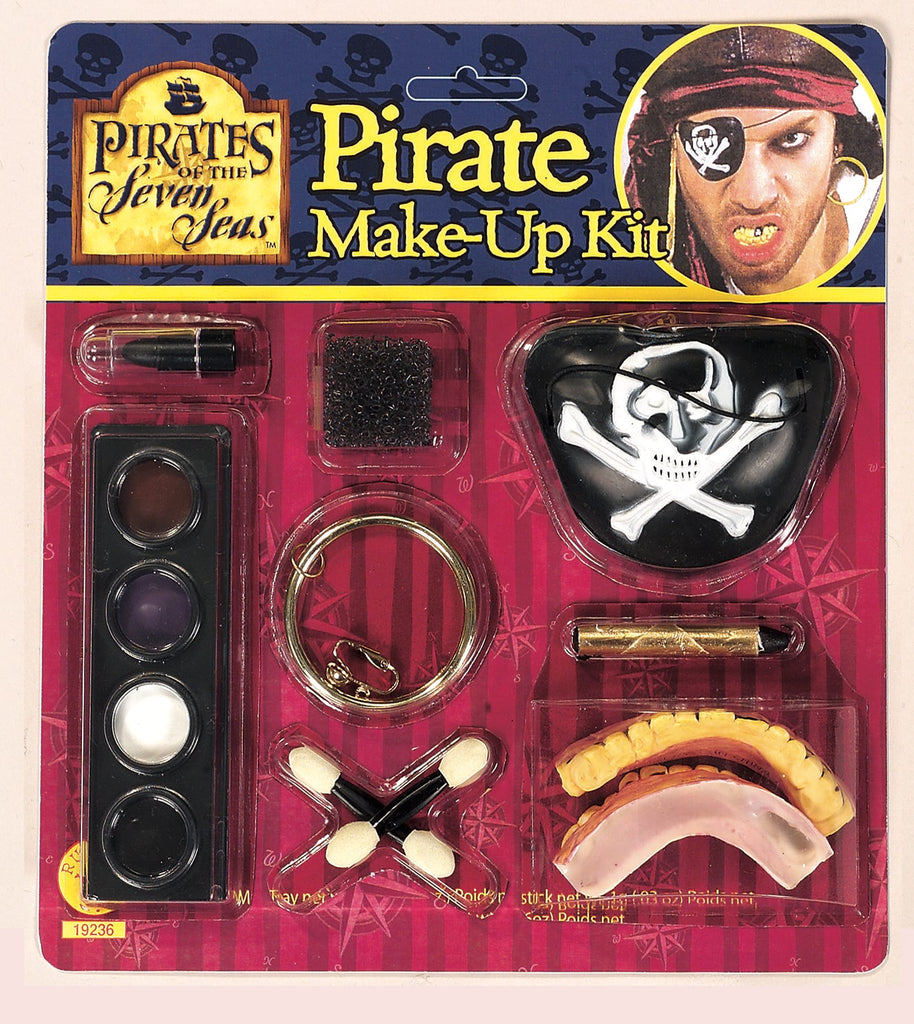 Caribbean Pirate Make Up Kit Rubies