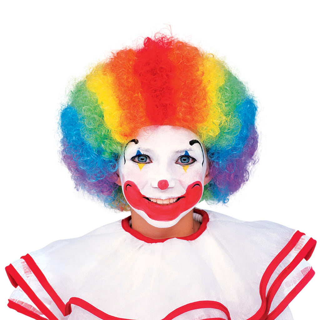 Clown Multi Colour Wig - Child Rubies