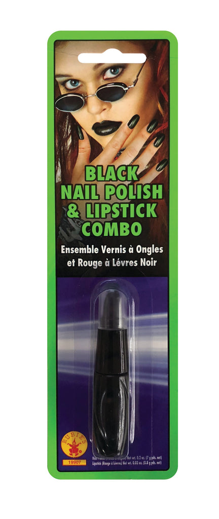 Black Lipstick & Nail Polish Rubies