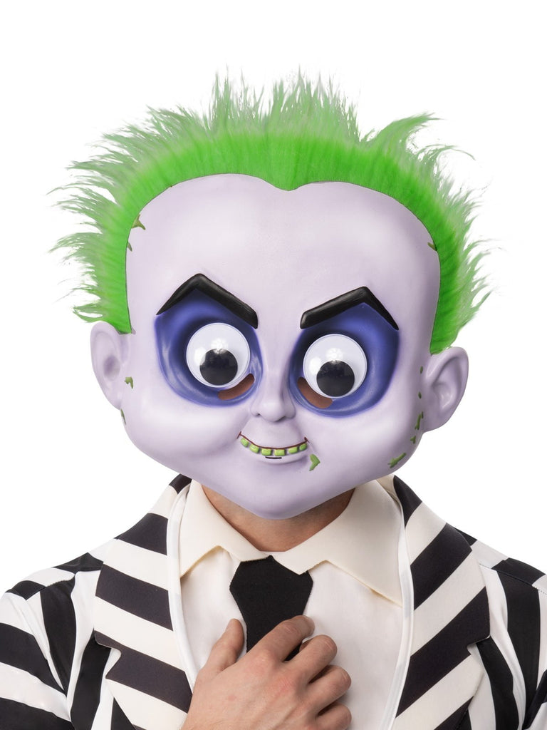 Beetlejuice Googly Eyes Mask Rubies