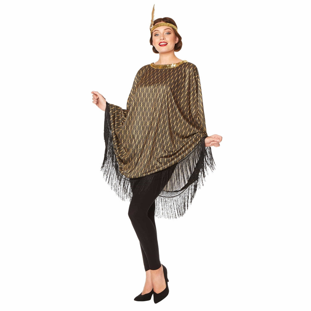 20'S Flapper Poncho - Party Australia