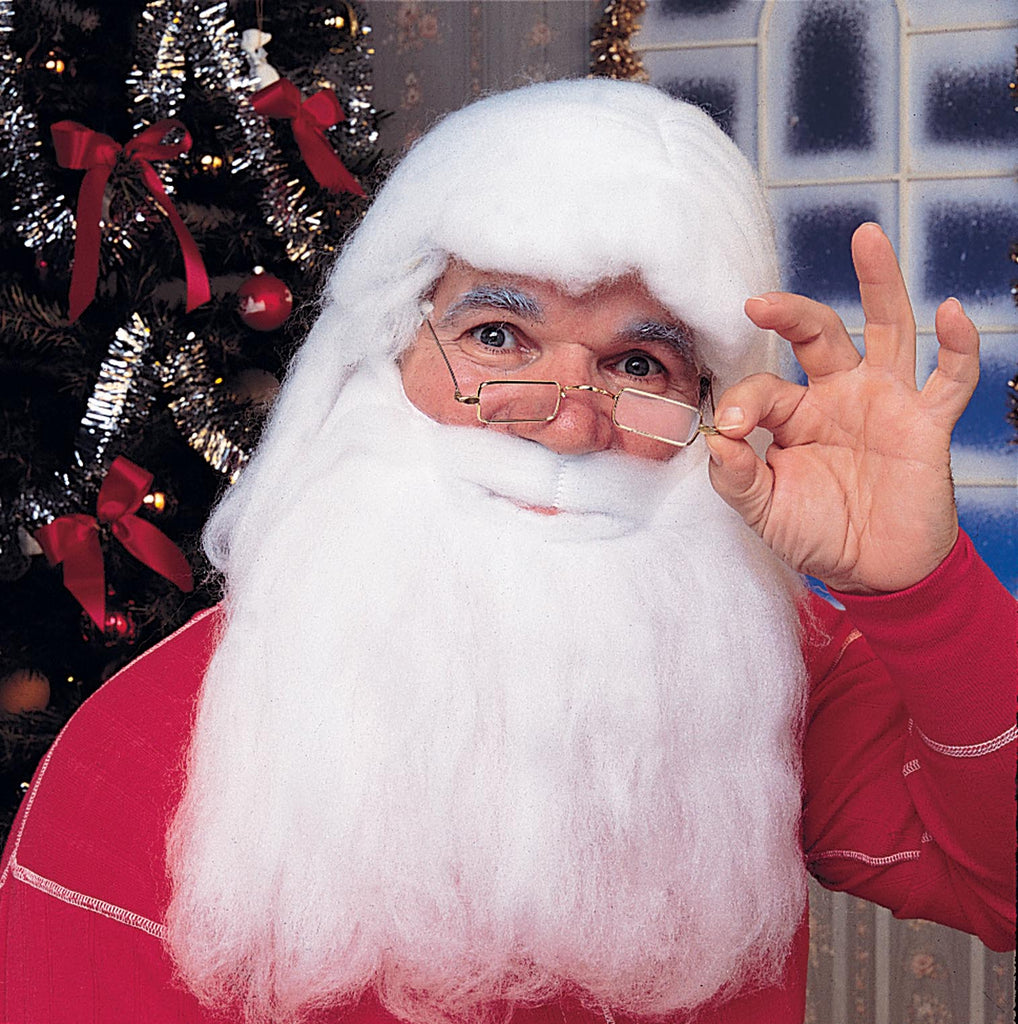 Santa Wig & Beard Classic - Adult Rubies