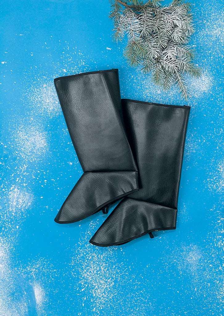 Santa Deluxe Boot Tops - Adult Rubies