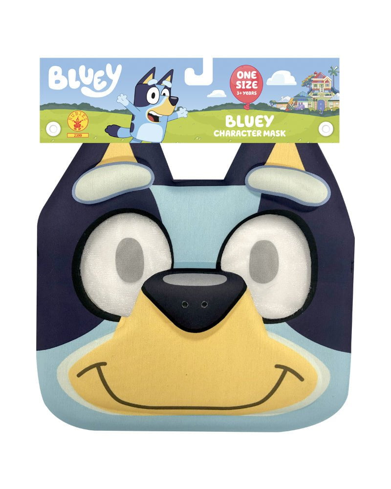 Bluey Eva Face Mask - Osfm Rubies