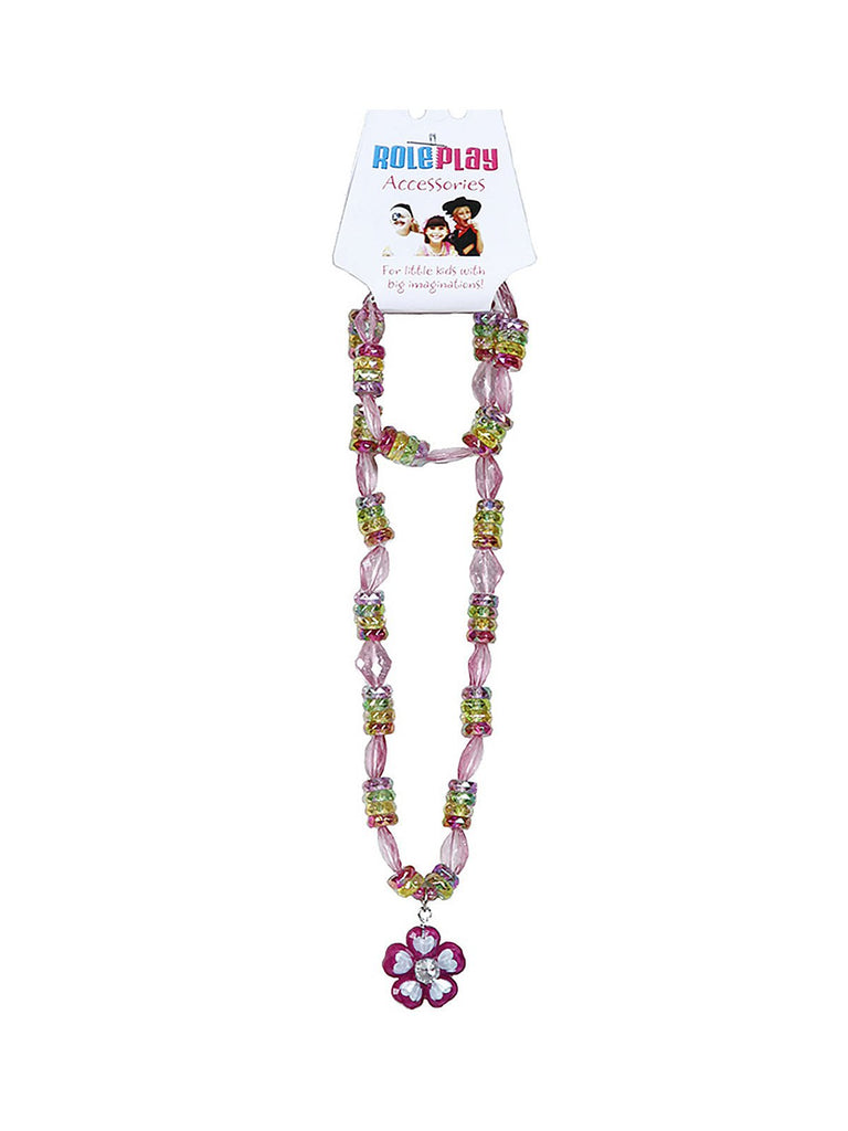 Beaded Necklace/Bracelet Childs Rubies