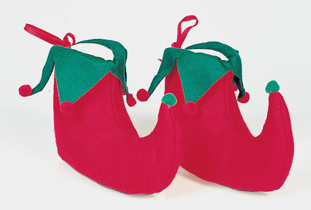 Elf Shoes  - Green/Red Rubies