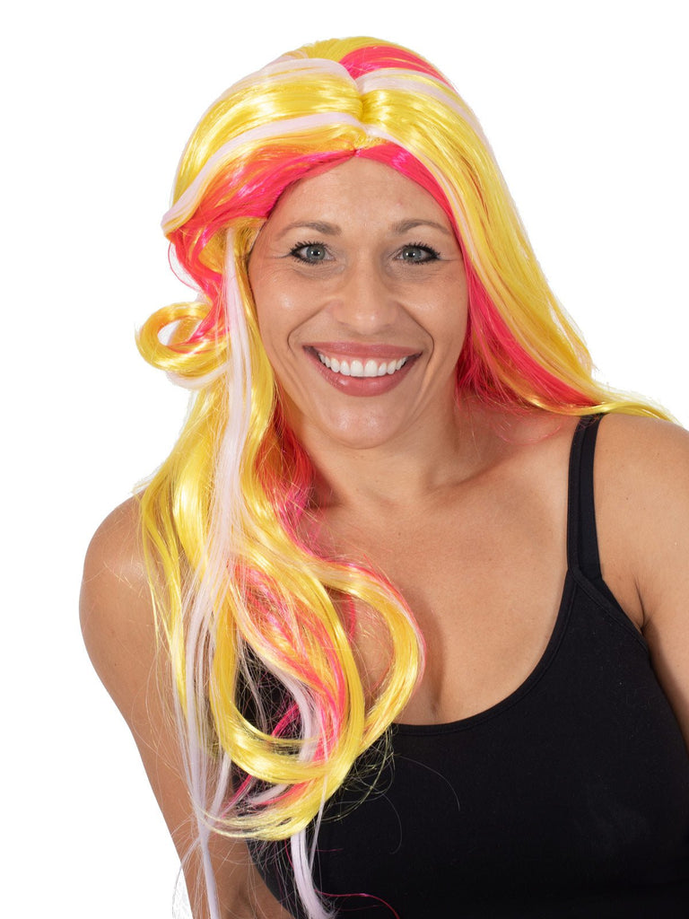 Uv Sunny Hair Wig - Adult Rubies