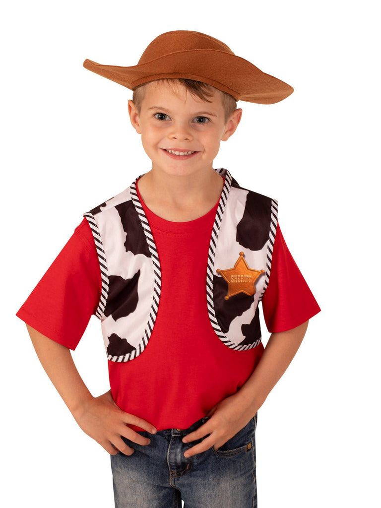 Woody Toy Story 4 Vest And Hat Accessory Set - Chi Rubies
