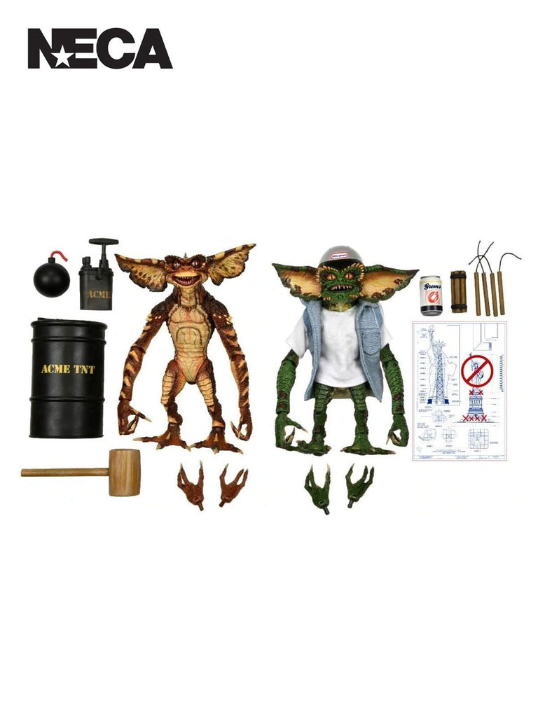 Gremlins Demolition Gremlin Ultim. 2 Pk 7" Action Figures Neca
