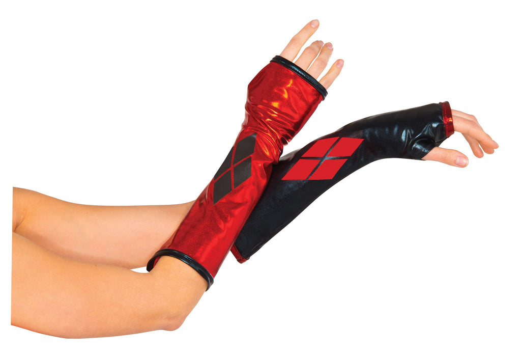 Harley Quinn Gauntlets - Adult Rubies