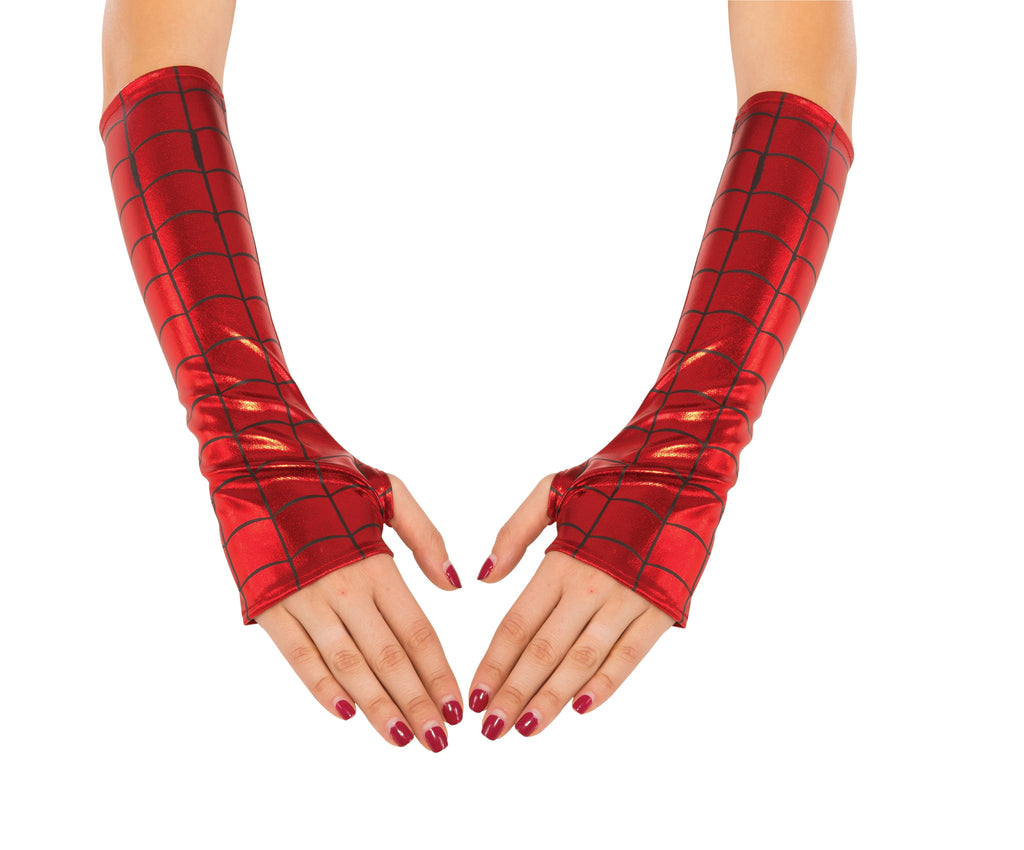 Spider-Girl Arm Warmers - Adult Rubies