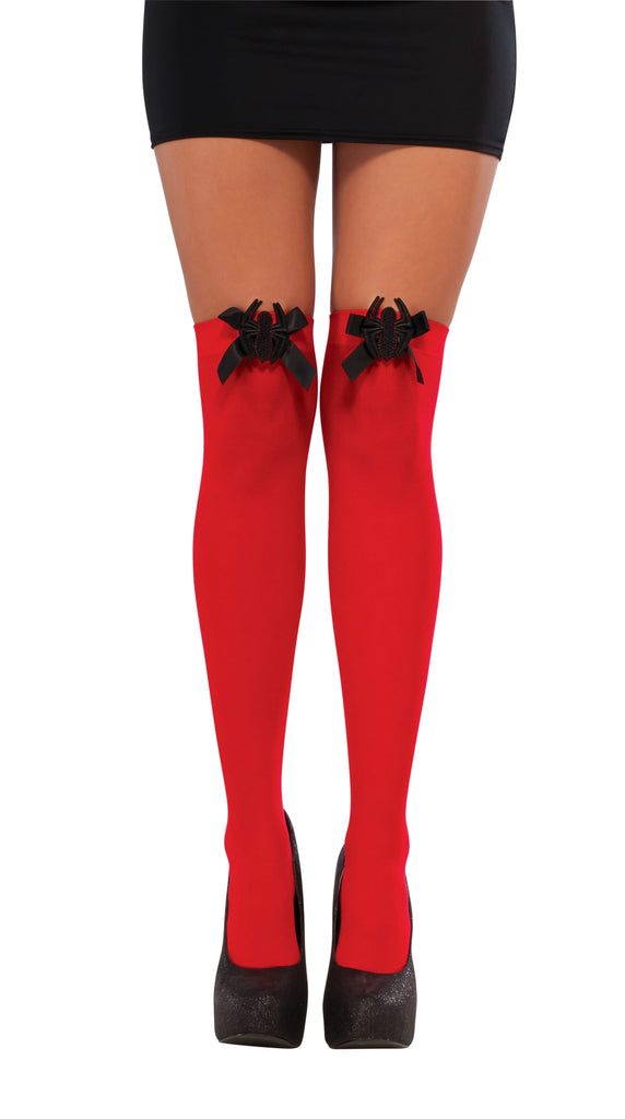Spider-Girl Thigh Highs - Adult Rubies
