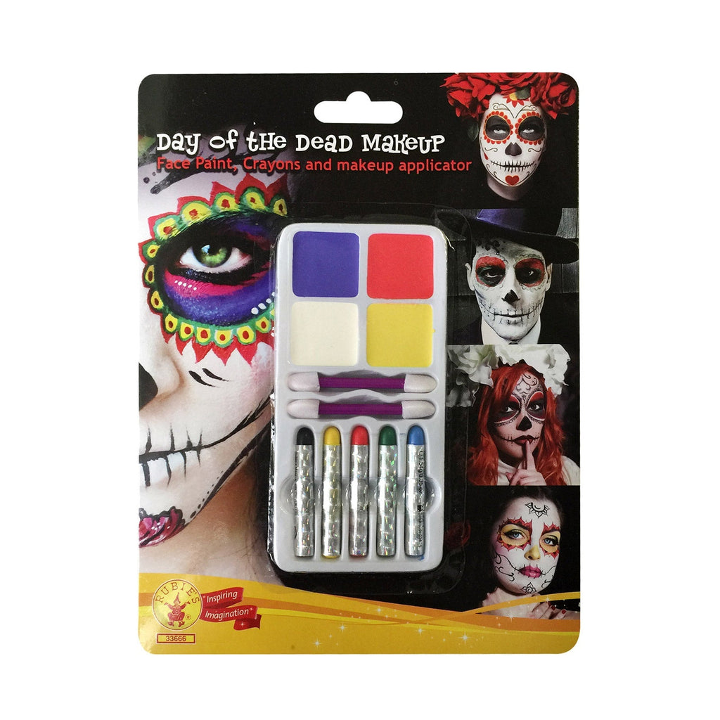 Day Of The Dead Make Up Kit Rubies