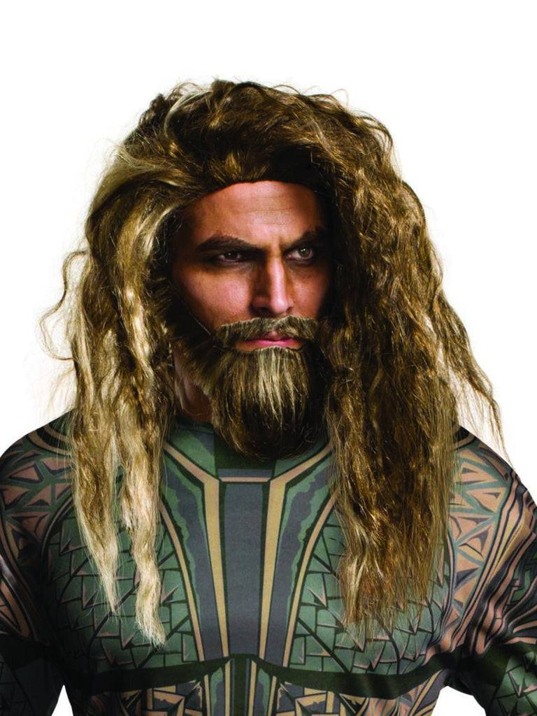 Aquaman Beard & Wig Set -  Adult Rubies