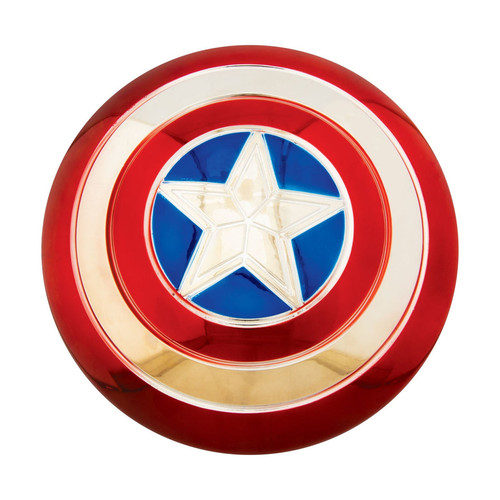 Captain America Electroplated Metallic 12" Shield Rubies