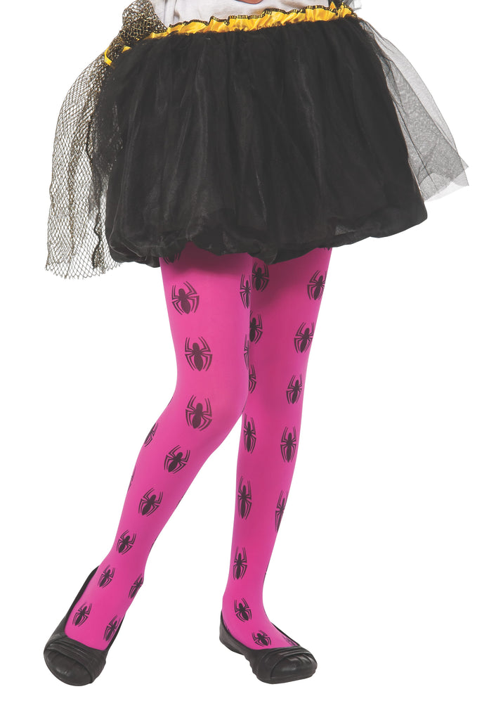 Spider-Girl Pink Tights - Child Rubies