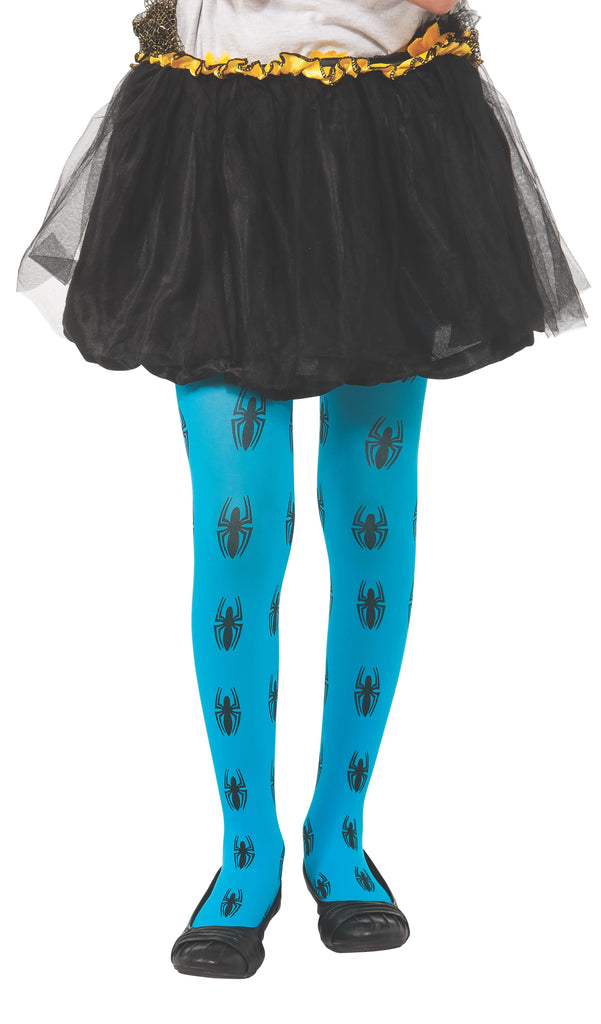 Spider-Girl Blue Tights - Child Rubies