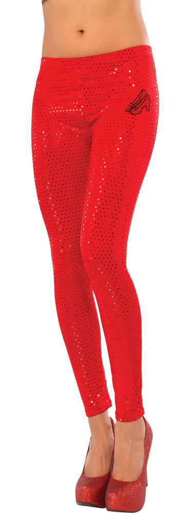Dorothy Ruby Red Leggings - Adult Rubies