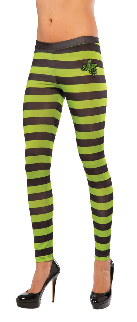 Wicked Witch Of The West Striped Leggings - Adult Rubies