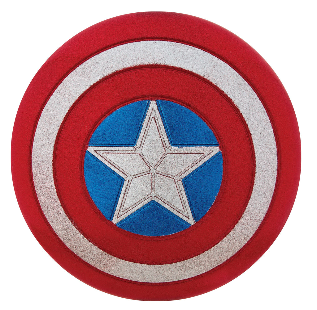 Captain America 12" Glitter Shield Rubies