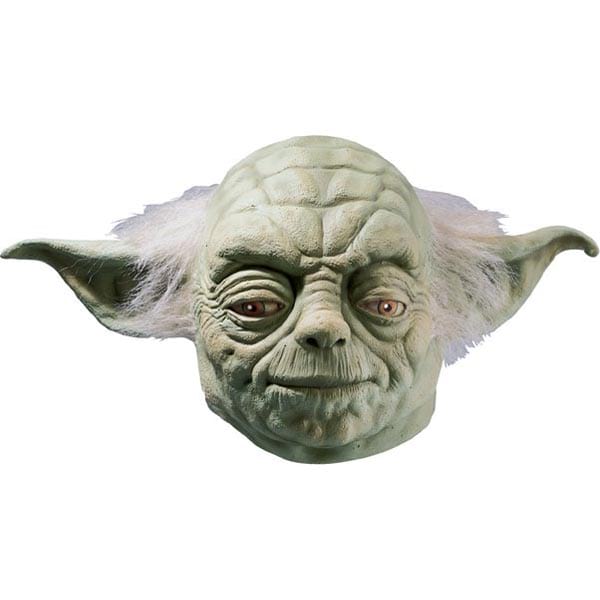 Yoda Mask Deluxe - Adult Rubies