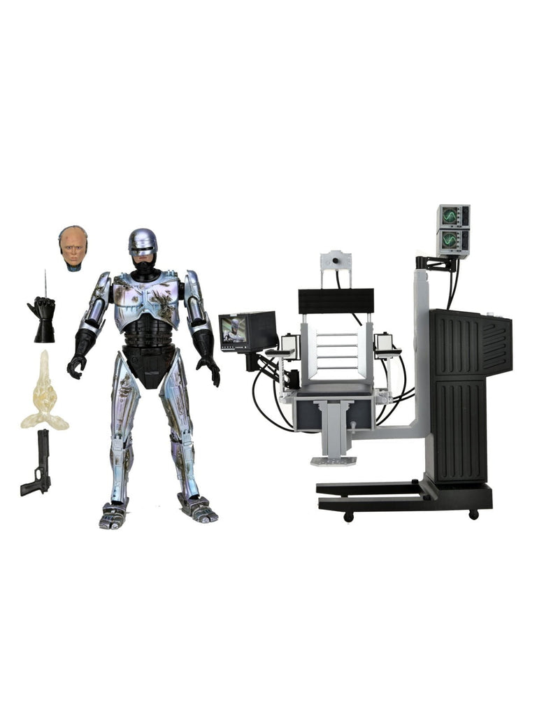 Robocop - Ultimate Battle Damaged With Chair 7" Scale Action Figure Neca