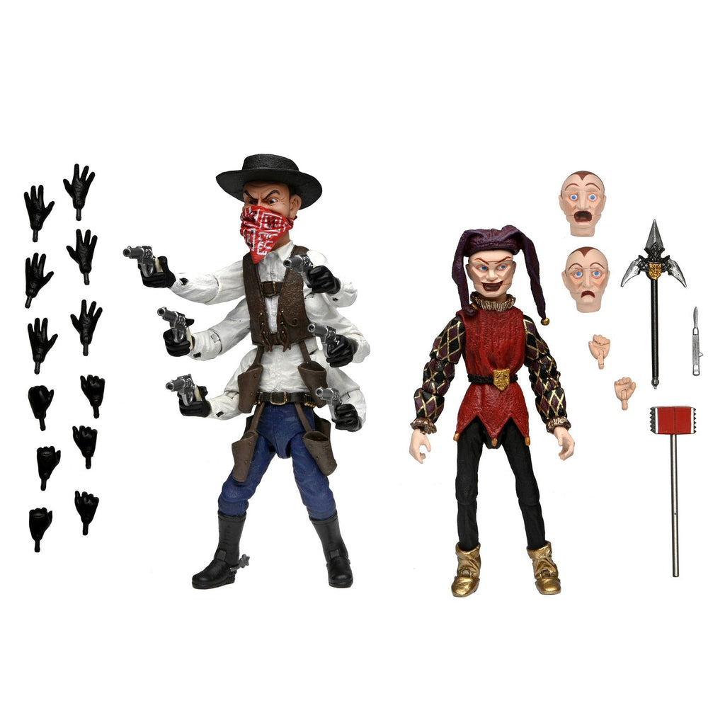 Puppet Master Ultimate Six-Shooter & Jester 2 Pack - 7" Scale Action Figures Neca