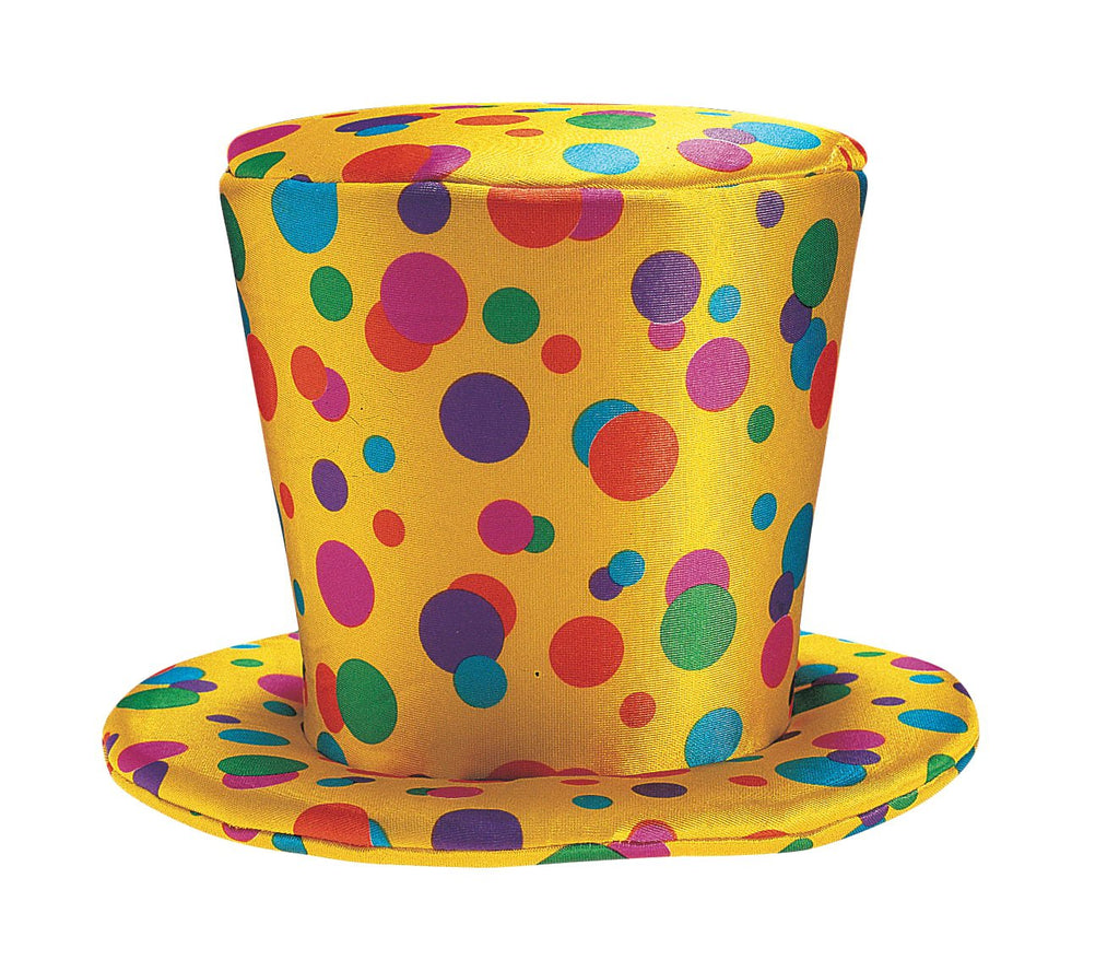Clown High Top Hat - Foam - Adult Rubies