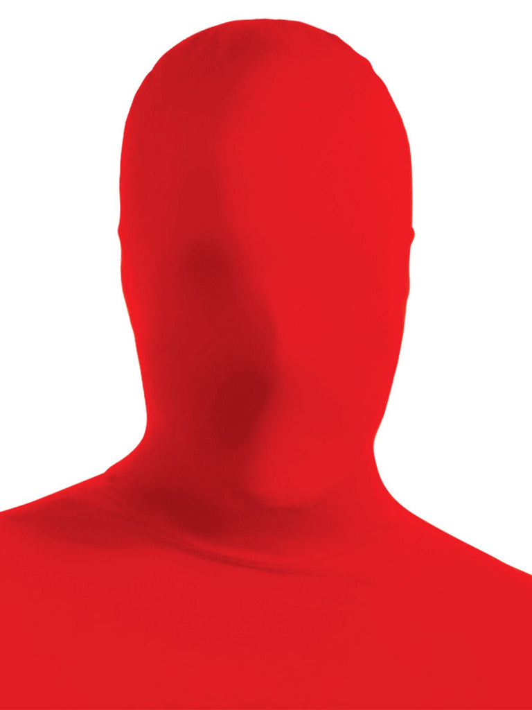 2Nd Skin Face Mask Red - Adult Rubies