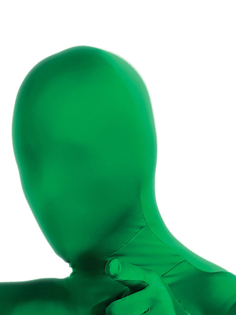 2Nd Skin Face Mask Green - Adult Rubies