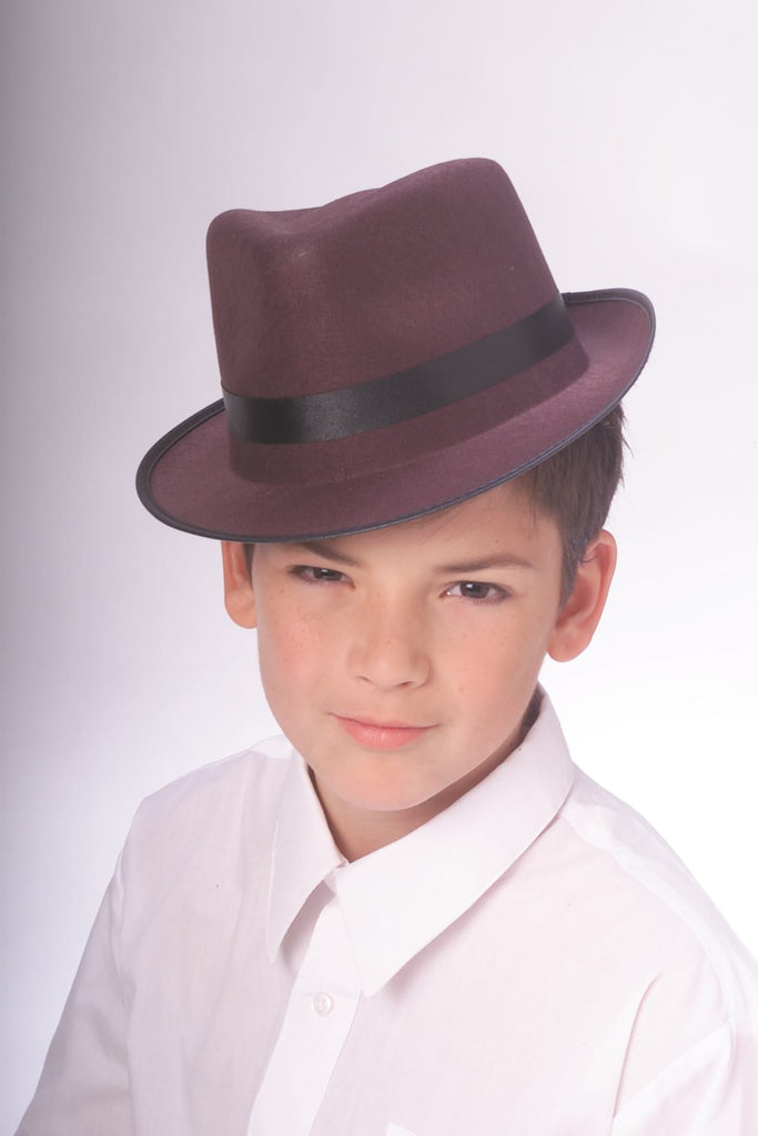 Fedora Durashape Black Hat - Child Rubies