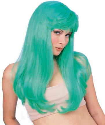 Glamour Green Wig - Adult Rubies