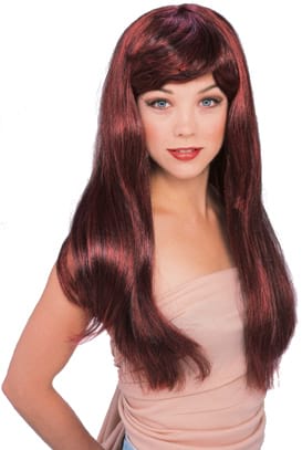 Glamour Auburn Wig - Adult Rubies