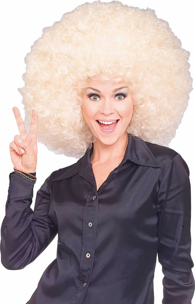 Super Afro Blonde Wig Rubies