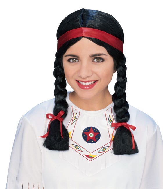 Native American Female Wig - Adult Rubies