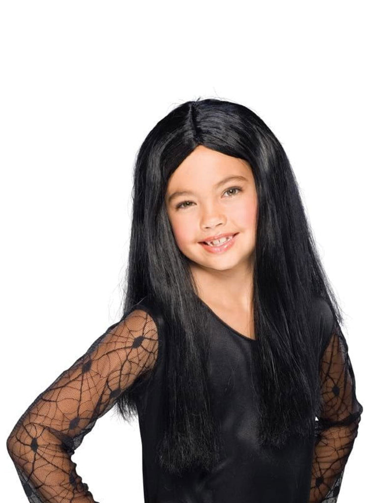 Witch - Long Black Wig - Child Rubies