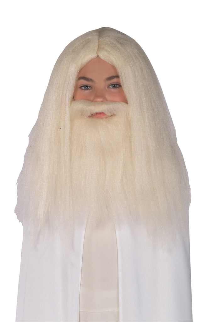 Gandalf Wig & Beard Set Rubies