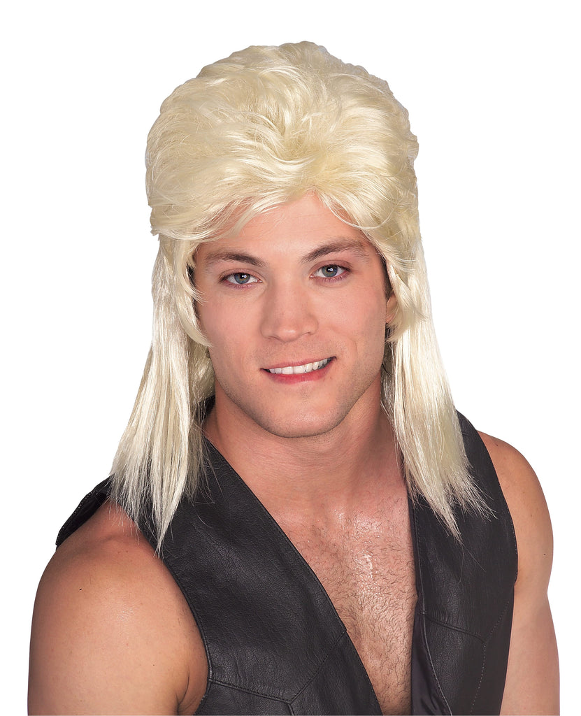 Mullet Blonde Wig - Adult Rubies