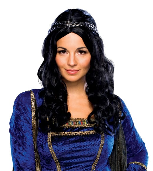 Renaissance Black Wig - Adult Rubies
