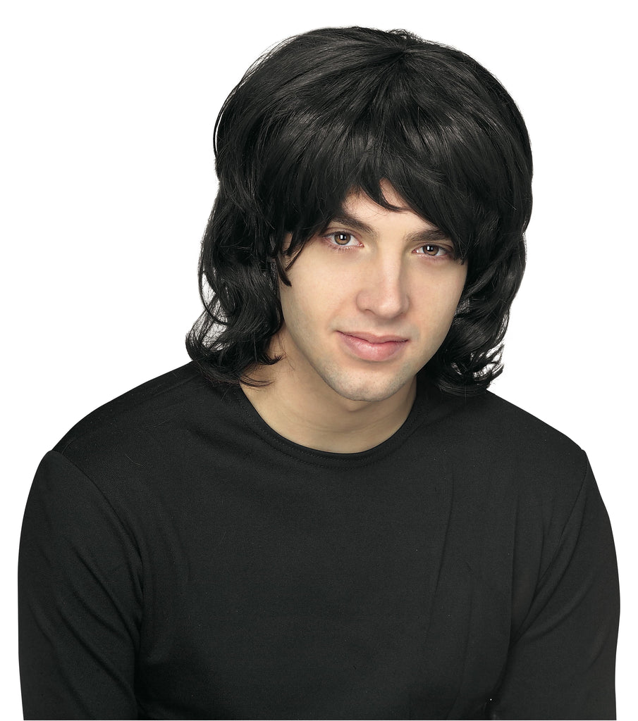 70'S Black Shag Wig - Adult Rubies