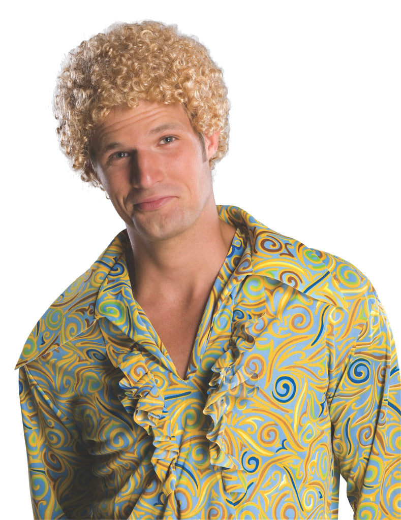 Blonde Tight Afro Wig - Adult Rubies