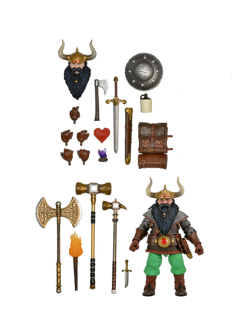 Dungeons & Dragons- Ultimate Elkhorn The Good Dwarf Fighter Neca
