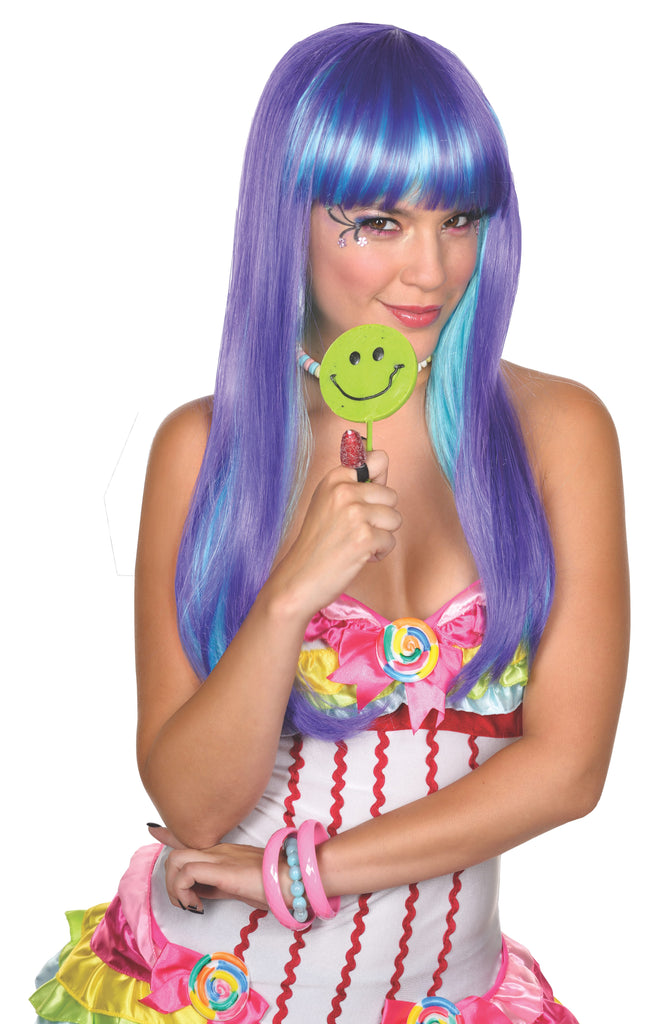 Candy Babe Purple Wig - Adult Rubies