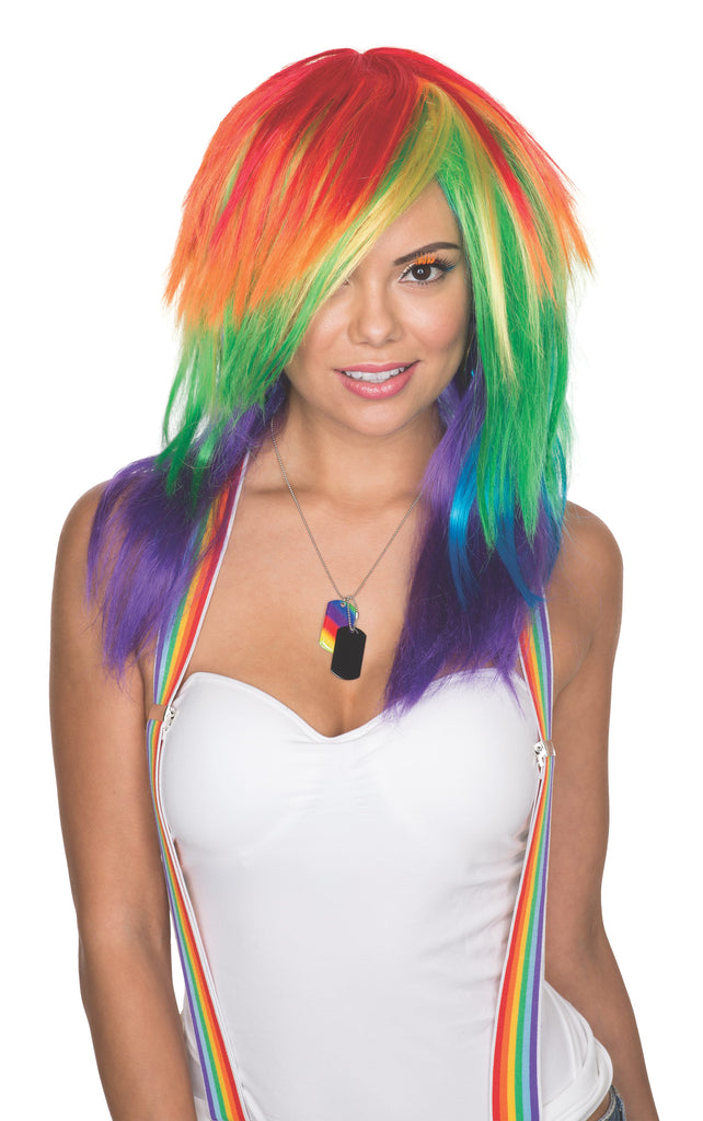 Celebration Rainbow Wig - Adult Rubies